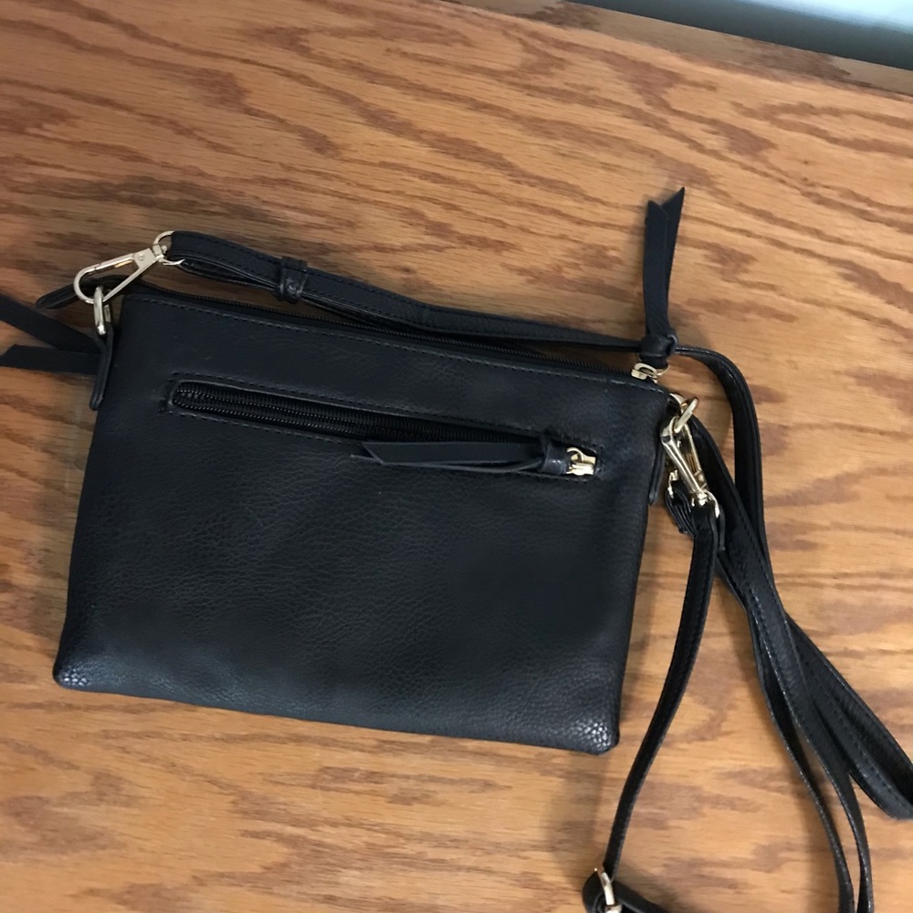 New Black Crossbody, Wristlet, Purse/Wallet.  9 1/2” x 7” New!  NWOT! - Picture 3 of 6